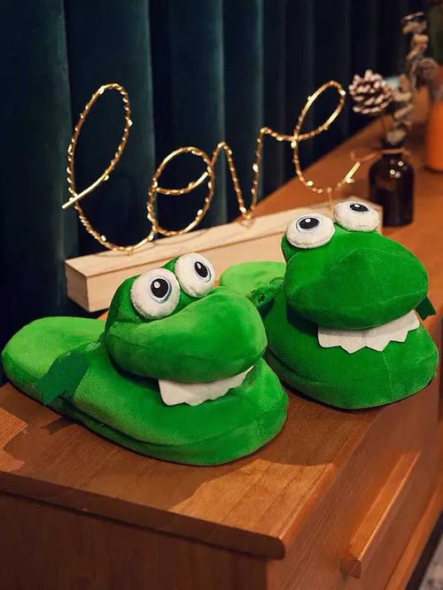 Timsah Panduf – Yumuşak Peluş Ev Terliği | Panduff™